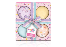 Baylis & Harding Sugar decorating fizzy bath ball 4 x 120 g, cosmetic set for children