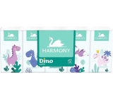 Harmony Kids Dino 3-ply paper tissues 10 x 10 pieces
