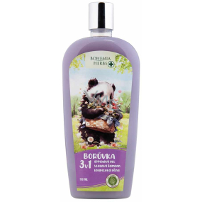 Bohemia Gifts Herbs Blueberry 3in1 shower gel, shampoo and bath foam for children 500 ml