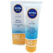 Nivea Sun UV Face Shine Control OF 50 mattifying sunscreen for normal to combination skin 50 ml
