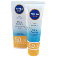 Nivea Sun UV Face Shine Control OF 50 mattifying sunscreen for normal to combination skin 50 ml