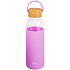 Albi Glass bottle silicone - purple 500 ml