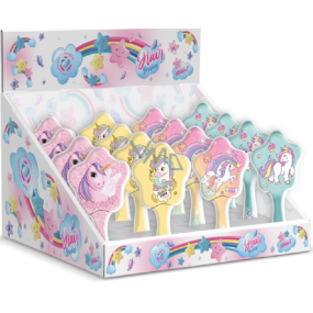 Setablu Unicorn Star detangling hairbrush, various colors, 1 piece