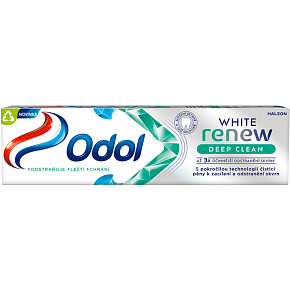 Odol White Renew Deep Clean Toothpaste with Fluoride 75ml