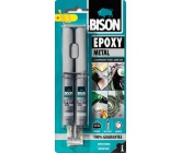 Bison Epoxy Metal two-component epoxy adhesive with metallic tint 24 ml