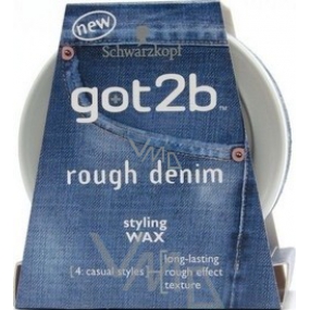 Got2b Rough Denim Styling Wax styling wax with volcanic sand 75 ml