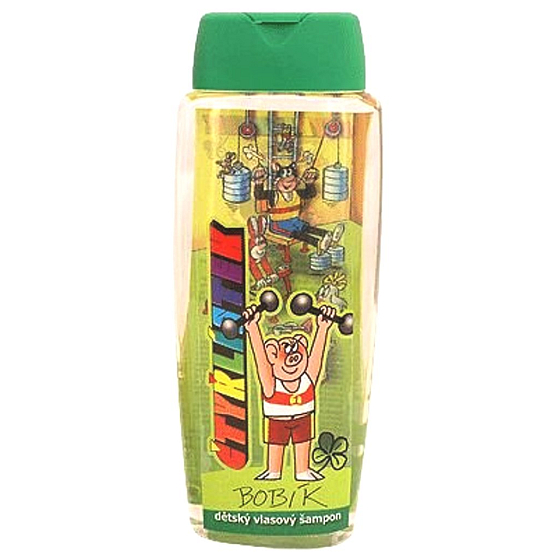 Bohemia Gifts Kids Four-leaf clover Bobík apricot hair shampoo 300 ml