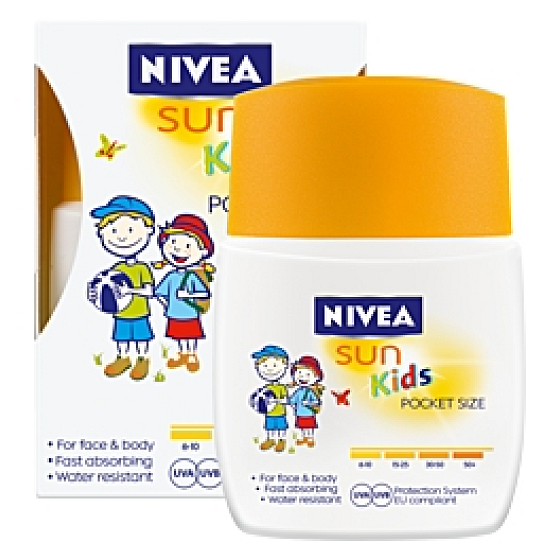 Nivea Sun Kids OF50 pocket suntan lotion for children 50 ml