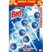 Bref Power Active 4 Ocean Breeze WC block 3 x 50 g, megapack