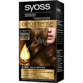 Syoss Oleo Intense Color Ammonia Free Hair Color 4-60 Golden Brown
