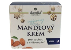 Damita Cosmetics Damita Almond Nourishing Night Cream for Dry and Sensitive Skin 50 g