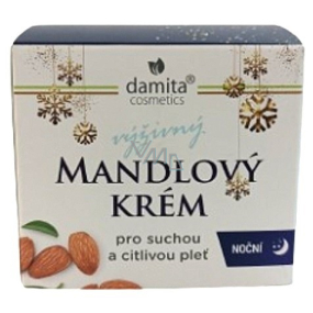 Damita Cosmetics Damita Almond Nourishing Night Cream for Dry and Sensitive Skin 50 g
