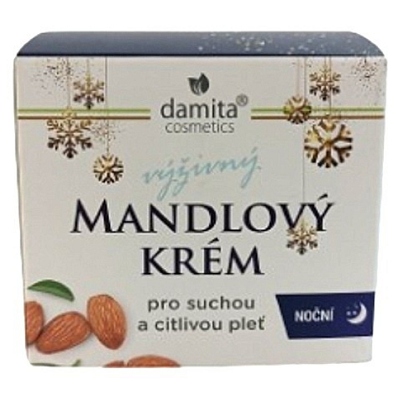 Damita Cosmetics Damita Almond Nourishing Night Cream for Dry and Sensitive Skin 50 g