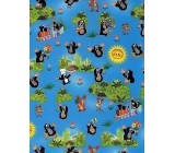 Nekupto Gift wrapping paper 70 x 100 cm Mole blue 1 roll