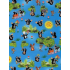 Nekupto Gift Wrapping Paper 70 x 100 cm Little Mole Blue 1 Roll