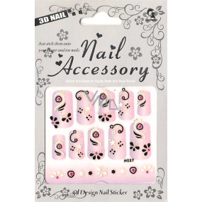 Nail Accessory 3D nail stickers No. 7 1 sheet