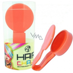 W7 Hair Chalk coloring chalk for hair Peach Red 2 g