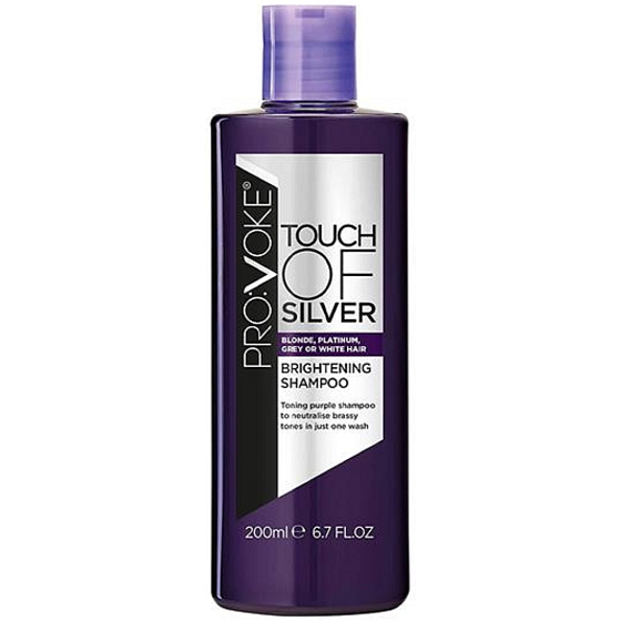 Pro:Voke Touch of Silver Intensive Shampoo for Brightening Blonde, Platinum, and White Hair 200 ml