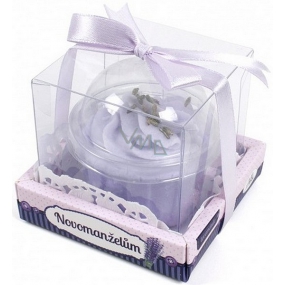 Albi Relax Bath Cake with Lavender Fragrance Just Married