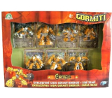 Gormiti Earth exclusive set with figures and cards 7 pieces, recommended age 4+