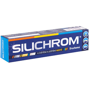 Druchema Silichrom paste for cleaning and polishing metals and chrome, 90 g
