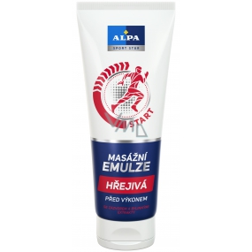Alpa Sport Star Start before exercise Warm massage emulsion with ginger and herbal extracts 210 ml
