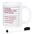 Albi Mug with marker Basics of a successful women's day 310 ml