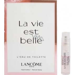 Lancome La Vie Est Belle L Eau de Toilette Eau de Toilette for Women 1.2 ml with spray, vial