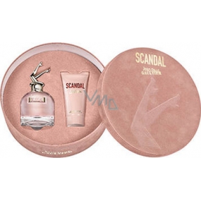 Jean Paul Gaultier Scandal perfumed water for women 50 ml + body lotion 75 ml, gift set
