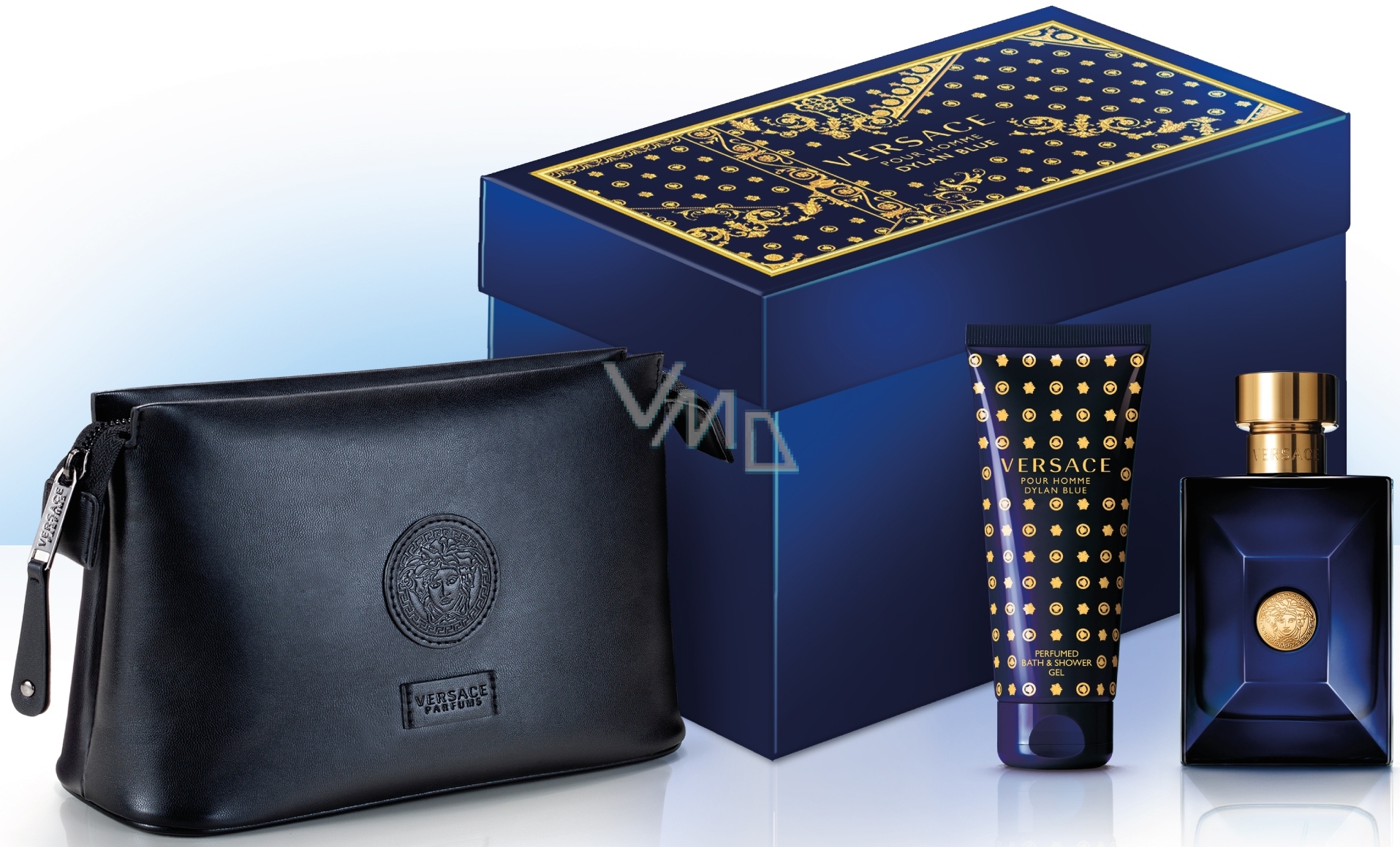 Versace Dylan Blue eau de toilette for men 100 ml + shower gel 100 ml