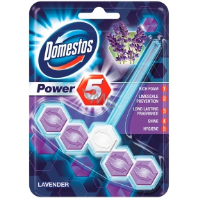 Domestos Power 5 Lavender WC block 55 g