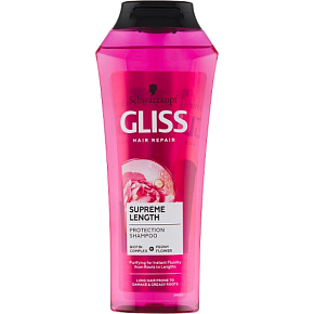 Gliss Kur Supreme Length shampoo for long hair prone to damage and greasy roots 250 ml