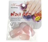 Natural Art Nails artificial nails straight french manicure pink 10 pieces 806