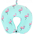 Albi Original Travel pillow Flamingos turquoise 30 x 28 x 10 cm