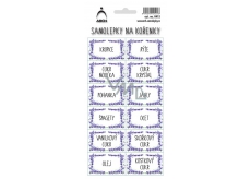 Arch Archives Stickers for Lavender Groats - replenishment of the base of the kitchen (rice, sugars, ...) 0415