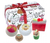 Bomb Cosmetics Pudding dreaming - Figgy Pudding ballistics 2x160 g + ball 30 g + block 50 g + soap 100 g, cosmetic set
