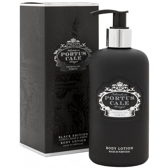 Castelbel Black Edition body lotion for men dispenser 300 ml