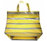 Plastic Nova Shopping bag PVC striped 42 x 45 cm 20 kg