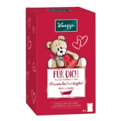 Kneipp I Love You Salt 60 g + Good Luck Salt 60 g + Everything Will Be Alright Salt 60 g + Beautiful Sleep Salt 60 g, cosmetic set for children