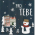 Nekupto Mini greeting card for Christmas, For you 10 x 10 cm 3528 XI