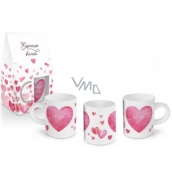 Albi Espresso mug in a box I love you 100 ml