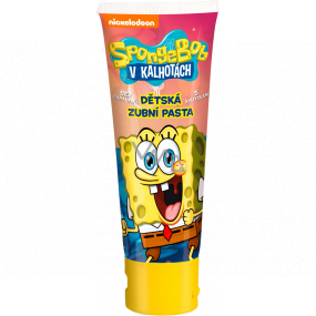 SpongeBob toothpaste without parabens with xylitol for children 75 ml