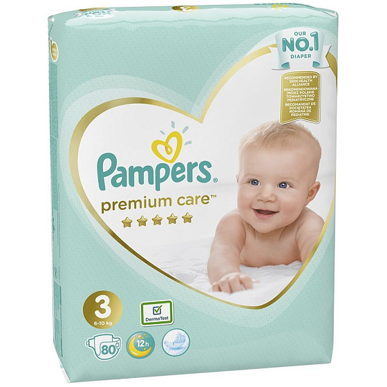 Pampers Premium Care 3 Midi 6-10 kg diaper panties 80 pieces