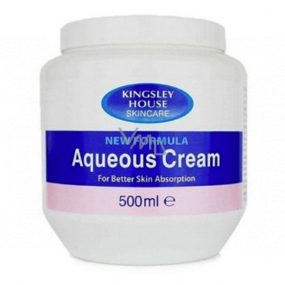Kingsley House Aqueous body cream with water content for better hydration 500 ml