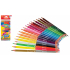 Colorino Triangular Double-Sided Colored Pencils, 24 Colors