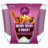 Glade Maxi Merry Berry & Bright with the scent of merlot, wild berries and spices scented candle in a glass, burning time up to 52 hours 224 g