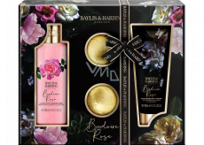Baylis & Harding Boudoire Rose bath foam 300 ml + body and hand lotion 200 ml + sparkling bath ball 2 x 75 g, cosmetic set