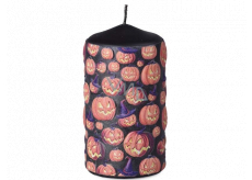 Emocio Angry Pumpkin candle black cylinder 60 x 110 mm