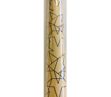 Zöwie Gift wrapping paper 70 x 150 cm Christmas Shining Moments natural black stars
