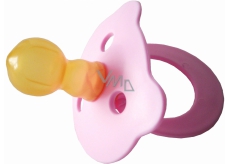 Prima Baby Míša latex pacifier round 1 piece various colors